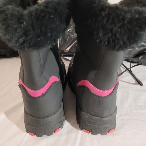 Wmns Quest Black/purple Thinsulate Snow Boots Sz 8 - Picture 7 of 11